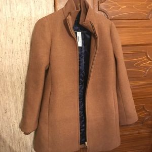 J Crew Tan Coat